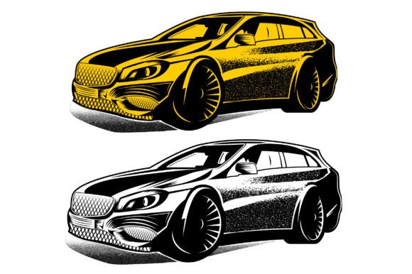 Download Vintage Car Vector - Premium Bundle