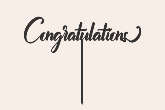 Download Cake Topper Svg, Congratulations Topper - Cake topper svg Collection