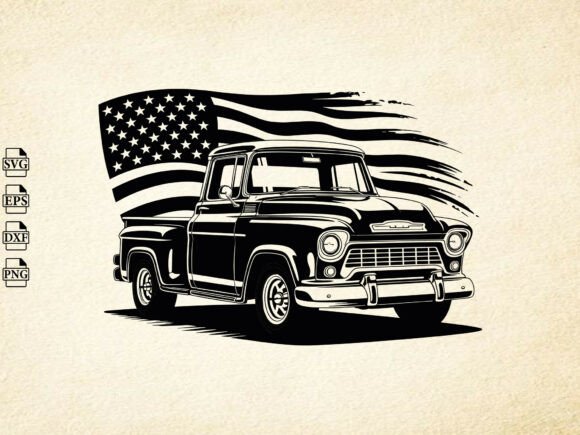 Download Vintage Truck SVG, Truck Clip Art Svg - Vintage truck svg Collection