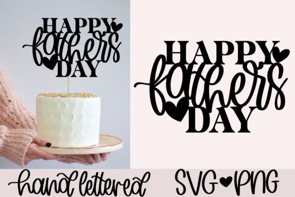 Download Happy Father's Day Cake Topper SVG - Cake topper svg Collection