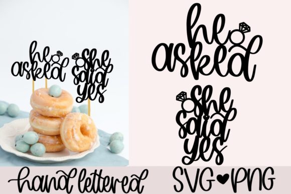 Download Engagement Party Cake Topper SVG Bundle - Cake topper svg Collection